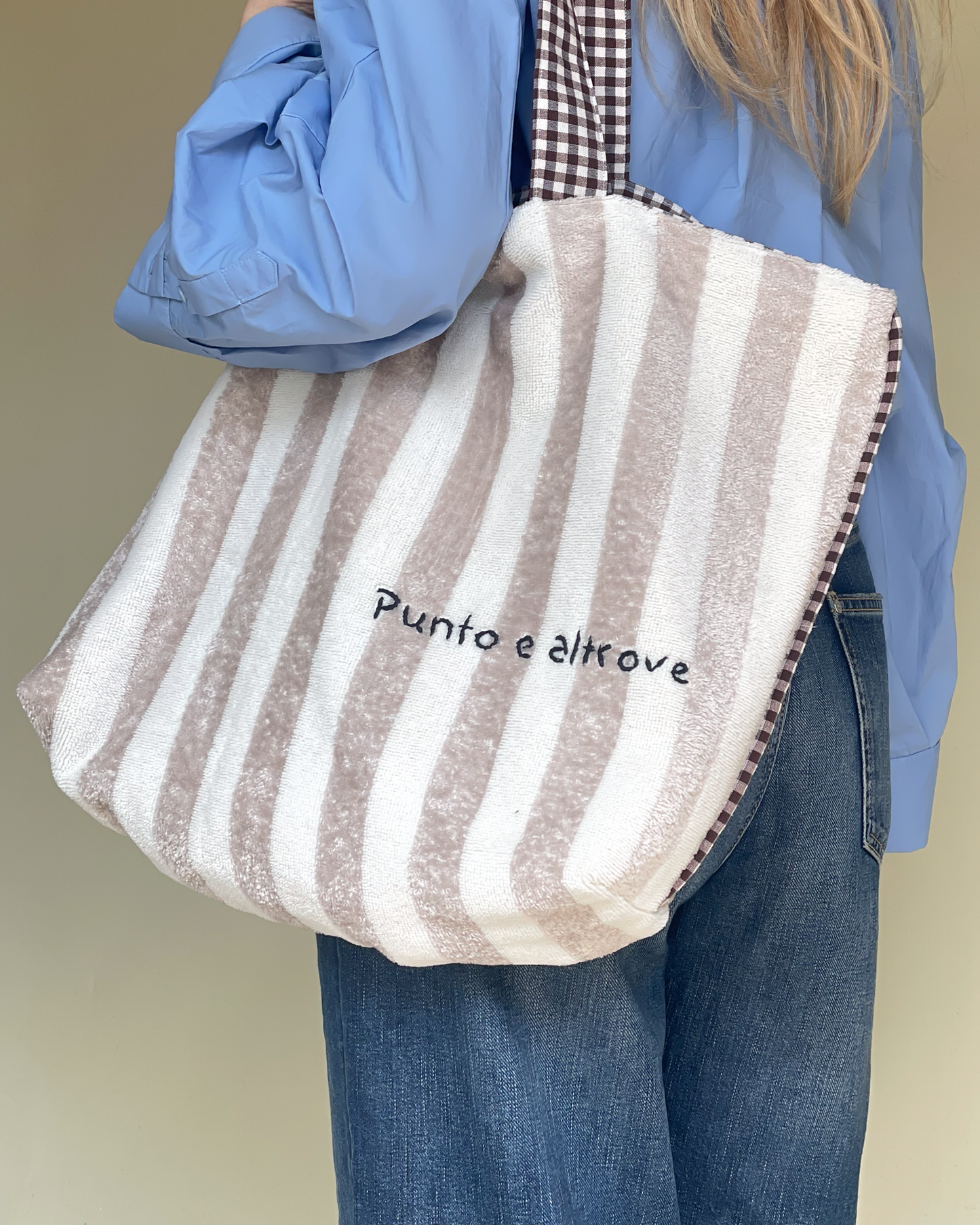 PUNTO E ALTROVE | BORSA IN SPUGNA DI BAMBU'