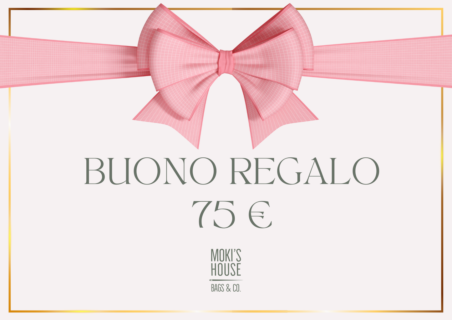 BUONO REGALO 75€